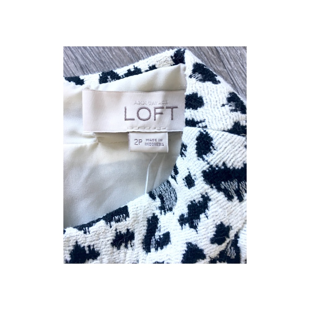 LOFT • Petite Mock Neck Dress - Picture 5 of 6